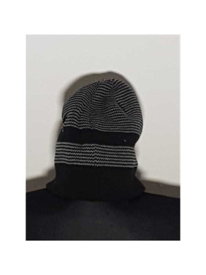 Fes de toamna cu dungi gri 2