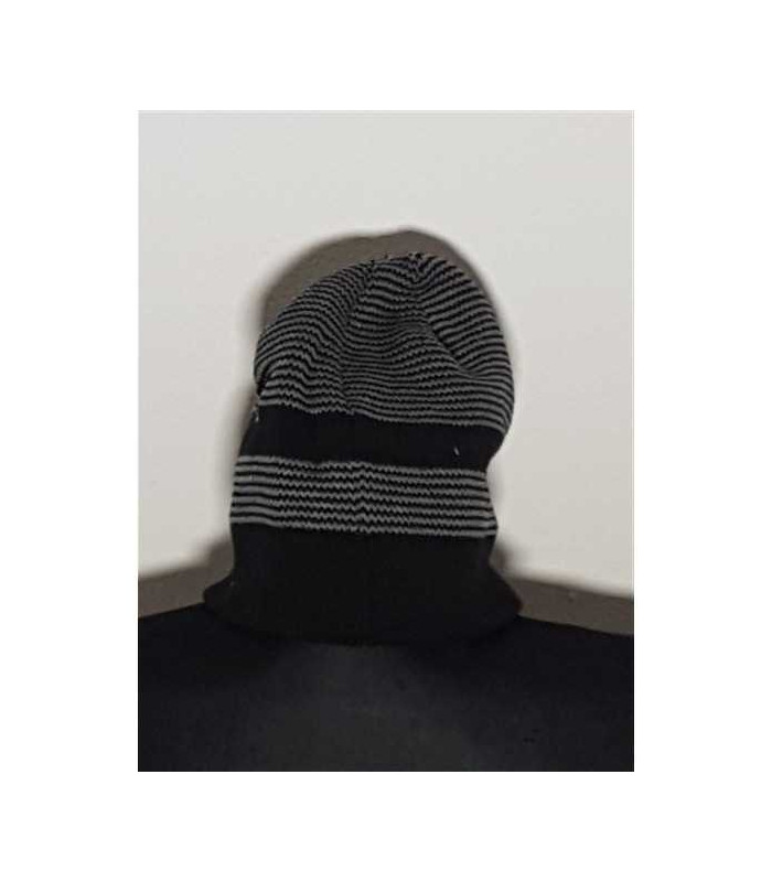 Fes de toamna cu dungi gri