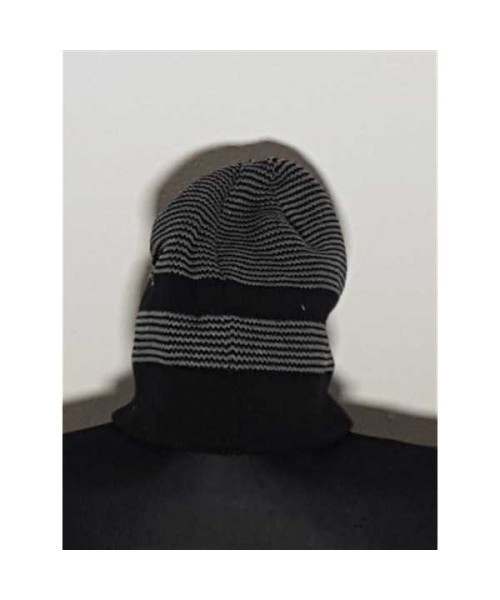 Fes de toamna cu dungi gri