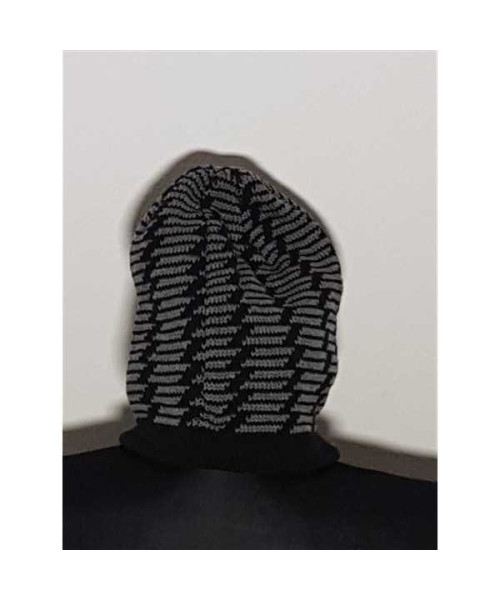 Caciula dama in doua culori