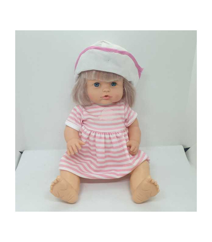 Papusa pentru fetite cu parul blond 35 cm