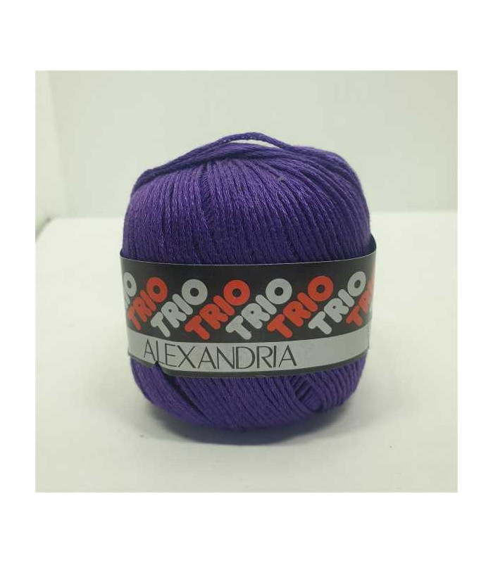 Fir subtire de bumbac mercerizat culoare mov