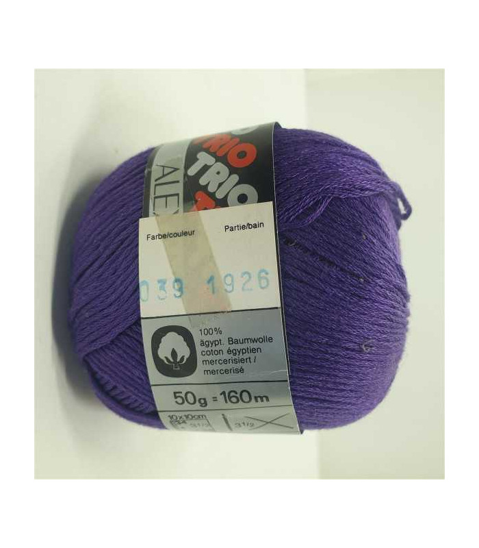 Fir subtire de bumbac mercerizat culoare mov
