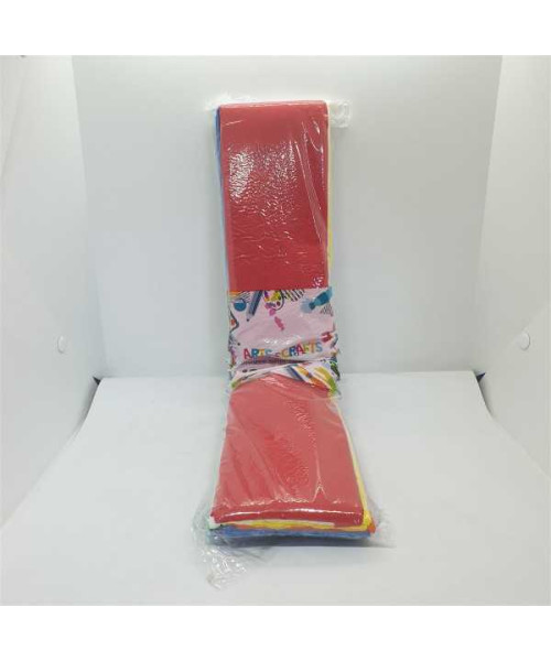 Set 10 culori hartie creponata