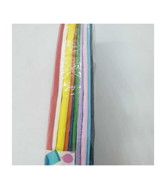 Set 10 culori hartie creponata