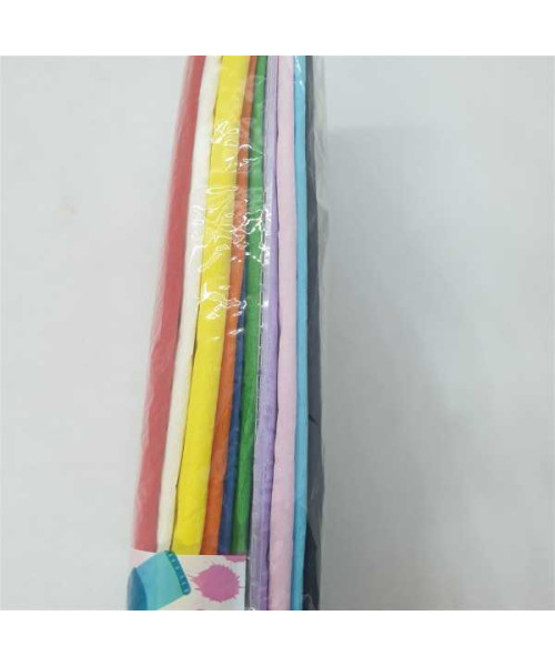 Set 10 culori hartie creponata