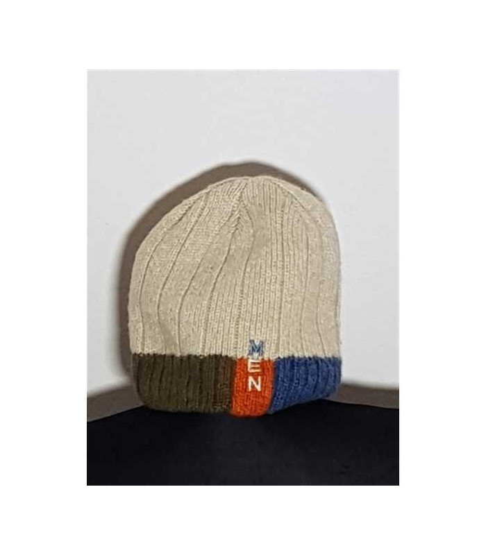 Caciula tricotata cu imprimeu grafic si model multicolor