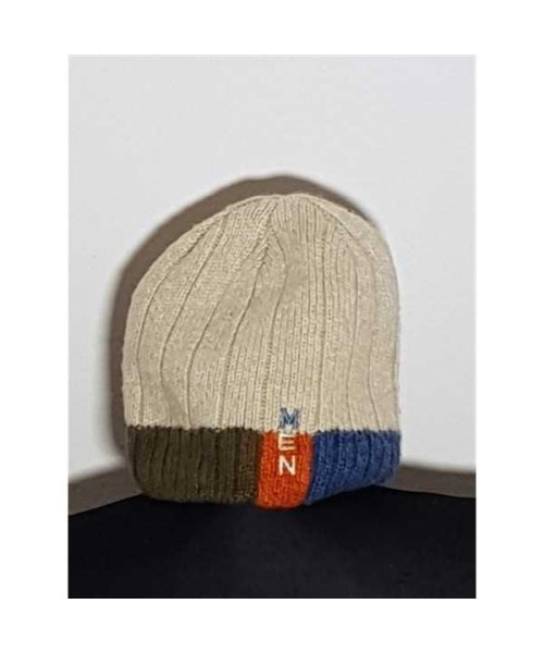 Caciula tricotata cu imprimeu grafic si model multicolor