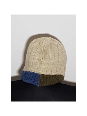 Caciula tricotata cu imprimeu grafic si model multicolor 2