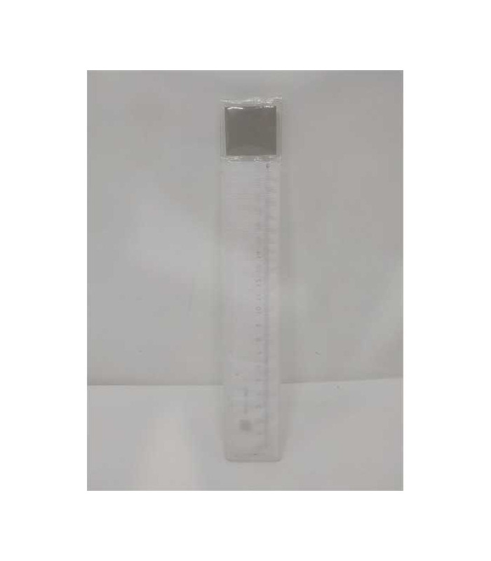 Rigla din plastic transparent 20 cm
