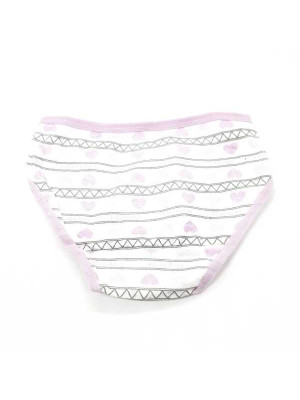 Chilotei pentru fetite cu inimioare mov 3-4 ani 2