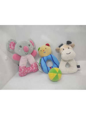 Zornaitoare din plus model Soricel vacuta si ursulet