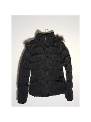 Geaca dama calduroasa cu gluga cu blanita SHANY BLE