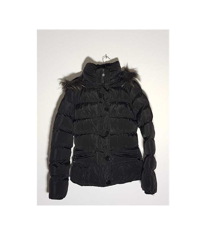 Geaca dama calduroasa cu gluga cu blanita SHANY BLE