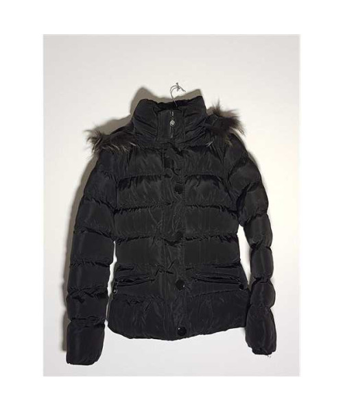 Geaca dama calduroasa cu gluga cu blanita SHANY BLE