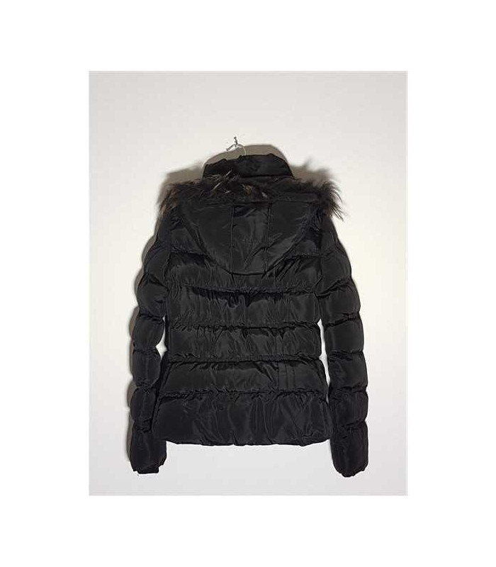 Geaca dama calduroasa cu gluga cu blanita SHANY BLE