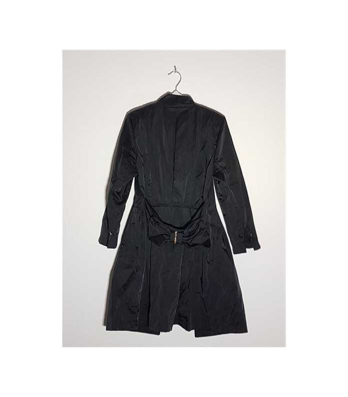 Trench dama culoare negru model cu nasturi Atmosphere