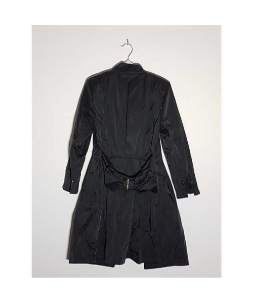 Trench dama culoare negru model cu nasturi Atmosphere