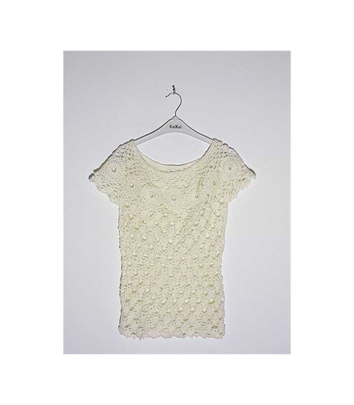 Bluzita crosetata dama cu model perforat