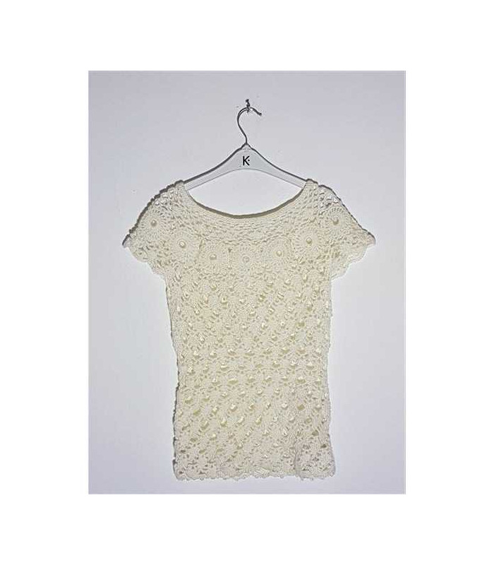 Bluzita crosetata dama cu model perforat