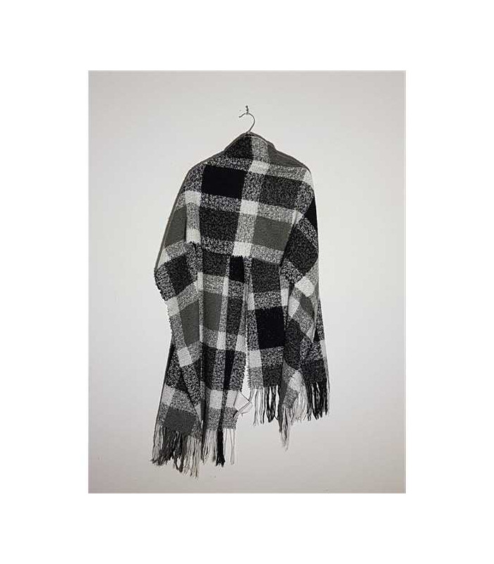 Sal dama in carouri model cu franjuri Accessoires