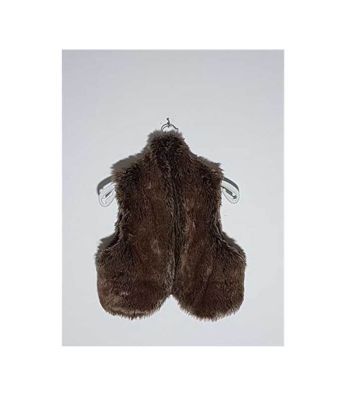 Vesta dama pufoasa din blanita artificiala Stradivarius