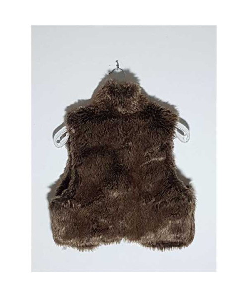 Vesta dama pufoasa din blanita artificiala Stradivarius