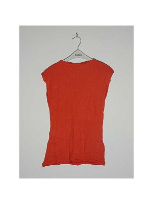 Bluzita de vara fara maneci cu decupaj la piept Ma Dame 2