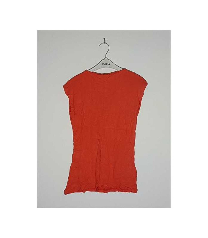 Bluzita de vara fara maneci cu decupaj la piept Ma Dame