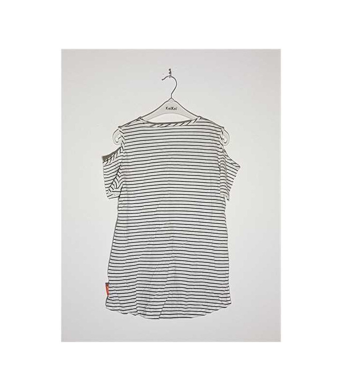 Tricou de vara pentru copii model decupat la umeri C&A