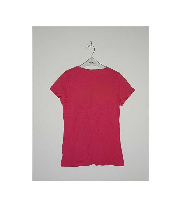 Tricou cu maneca scurta model cu imprimeu pe piept