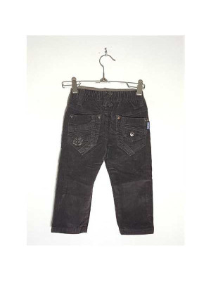 Pantaloni copii cu elastic si snur in talie Happy Tree 18 luni 2