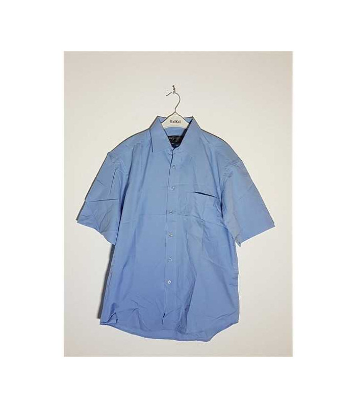 Camasa barbateasca cu maneci scurte si buzunar la piept Skymen S