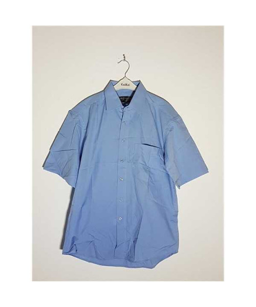 Camasa barbateasca cu maneci scurte si buzunar la piept Skymen S