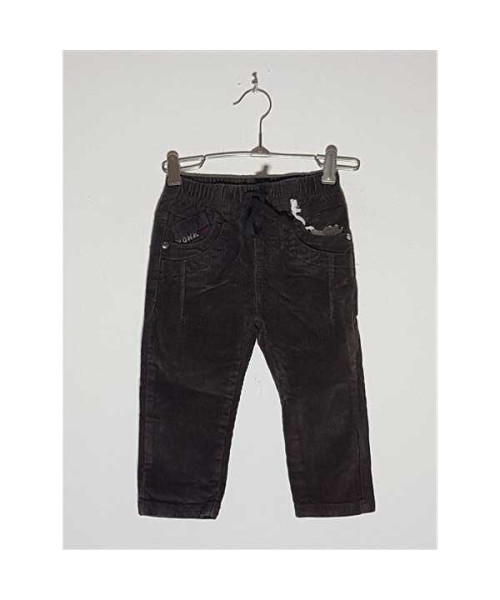 Pantaloni copii cu elastic si snur in talie Happy Tree 9-12 luni