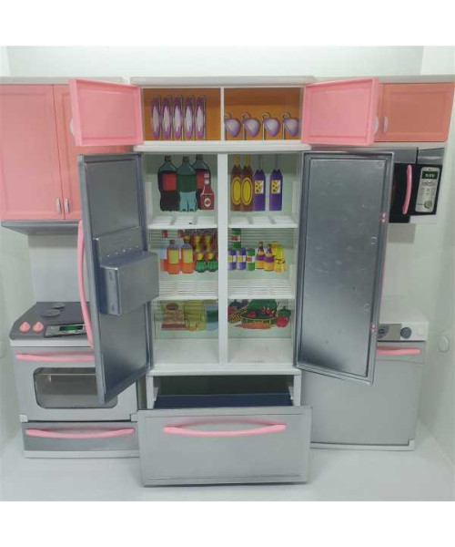 Set de joaca dulapuri pentru bucatarie de papusi