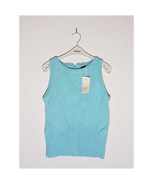 Bluzita dama fara maneci model tricotat Qui  Quo