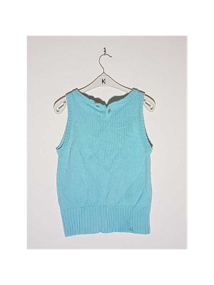 Bluzita dama fara maneci model tricotat Qui  Quo 2