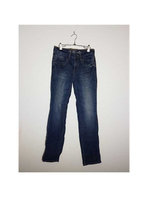 Pantaloni Jeans cu model usor decolorat Tom Tailor Alexa