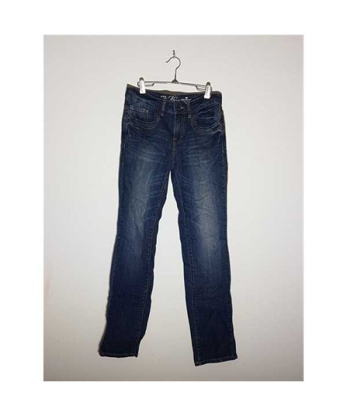 Pantaloni Jeans cu model usor decolorat Tom Tailor Alexa