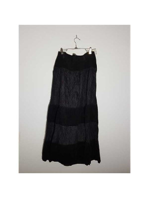 Fusta dama lunga model cu talie elastica Big Nice