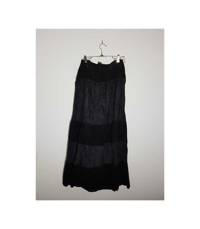 Fusta dama lunga model cu talie elastica Big Nice