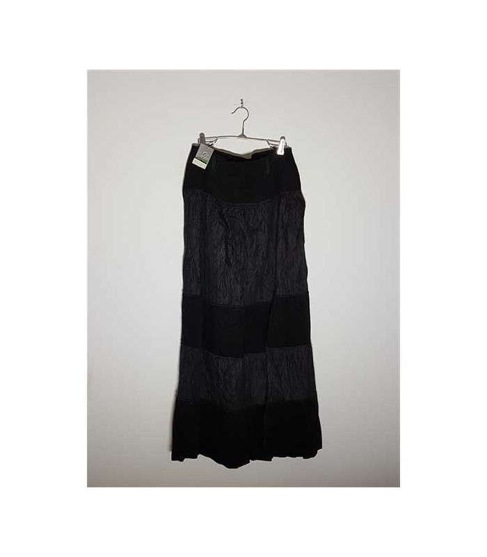 Fusta dama lunga model cu talie elastica Big Nice