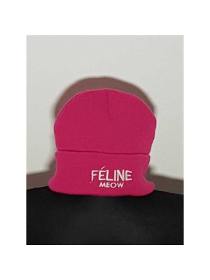 Fes tricotat pentru fetite cu imprimeu grafic AZO FREE