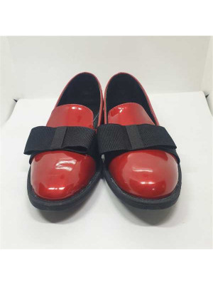 Pantofi dama casual culoare rosu marime 39 Benaza