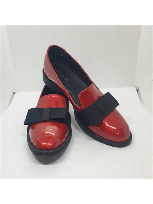 Pantofi dama casual culoare rosu marime 39 Benaza 2