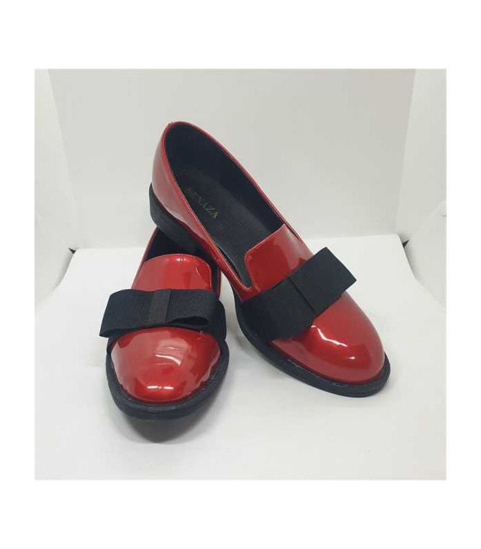 Pantofi dama casual culoare rosu marime 39 Benaza