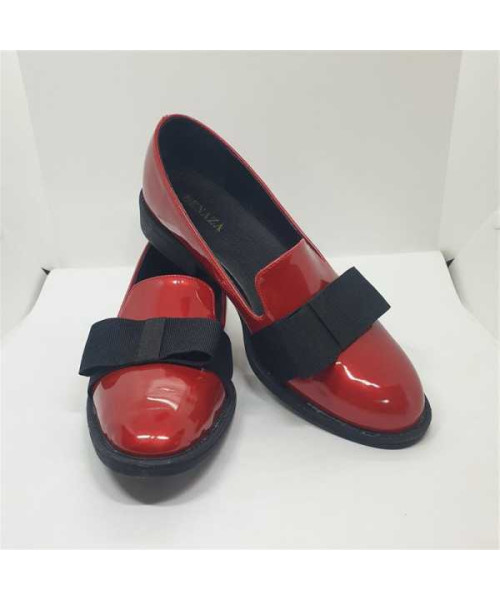 Pantofi dama casual culoare rosu marime 39 Benaza
