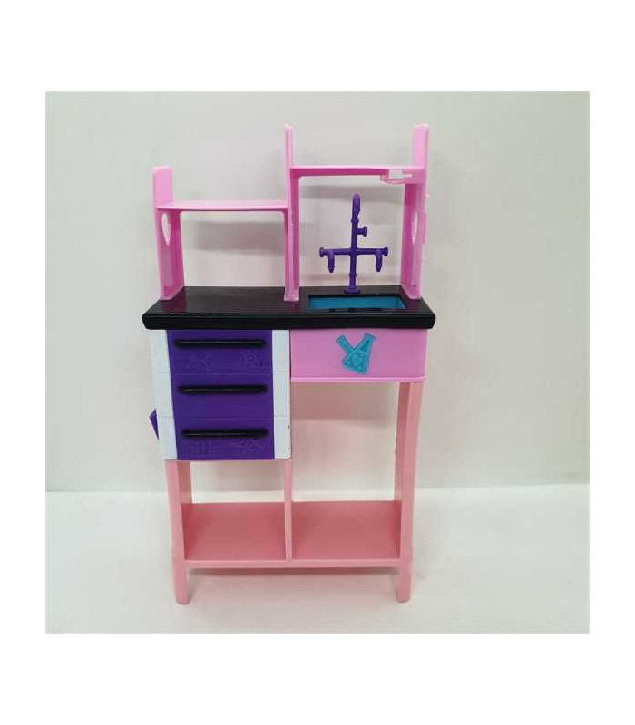 Set mobilier din plastic pentru papusi