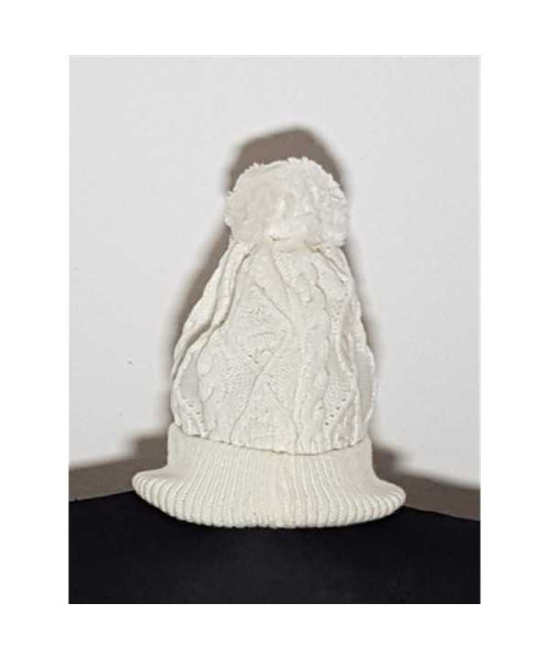 Caciula tricotata cu imprimeu litera F Sinsay